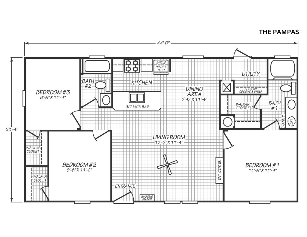 3 BEDS THE PAMPAS Fox Chase
